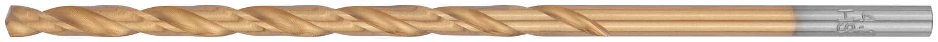 Сверла HSS по металлу, удлиненные, титановое покрытие 4,2х119 мм (10 шт.) (34242)