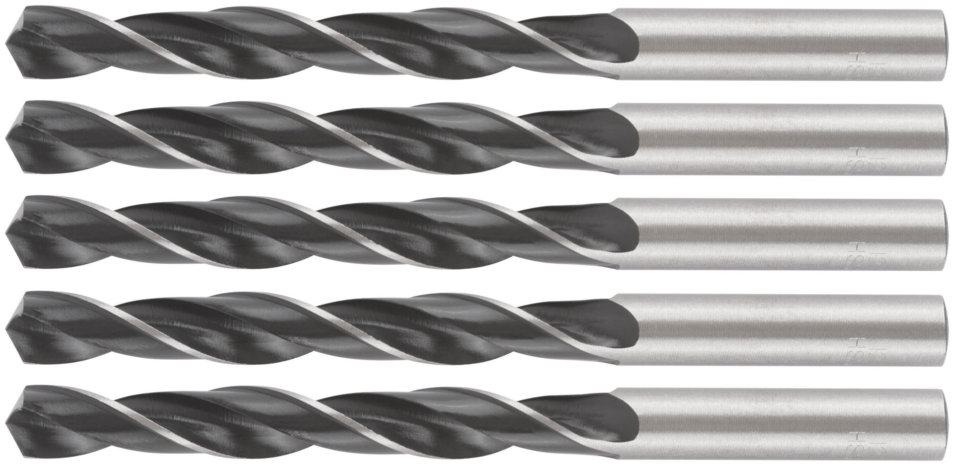 Сверла по металлу HSS черненые 12,0x151 мм (5 шт.) (33603)