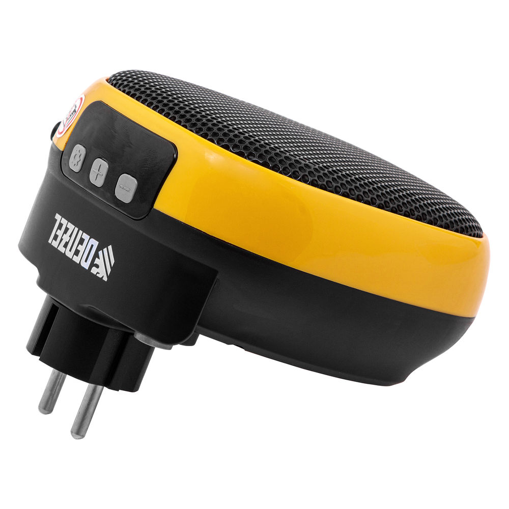 Тепловентилятор портативный керамический DTFC-700, 3 реж. вентилятор, нагрев 700 Вт Denzel (96407)