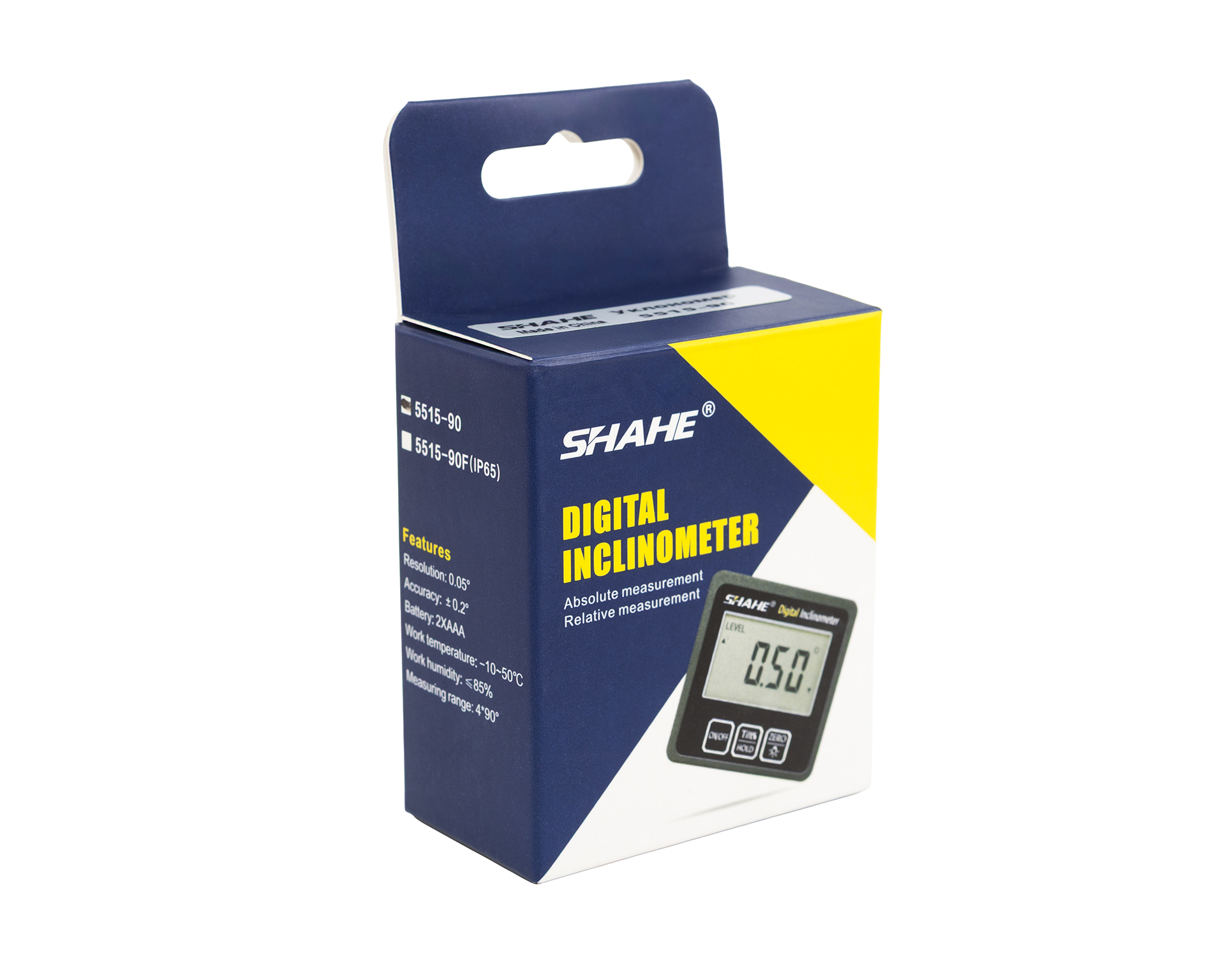 Угломер-уклономер электр. 4 * 90° 0,05° 5415-90 SHAHE