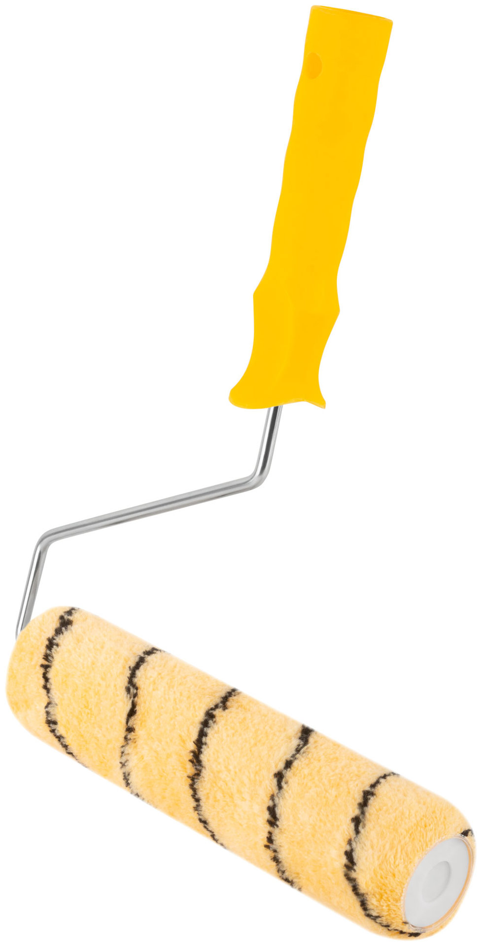 Валик полиакриловый, бежевый с черной полоской, диам. 40/61 мм; ворс 10,4 мм, 230 мм (01854)