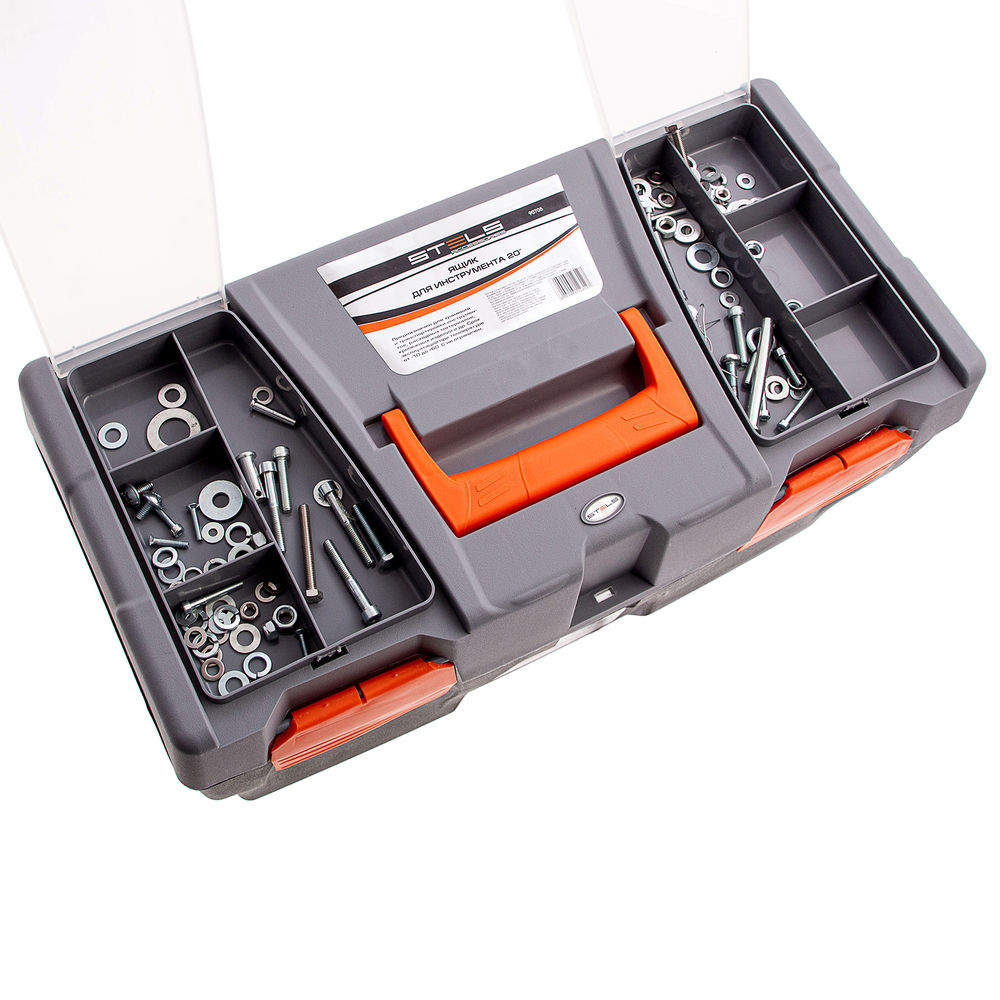 Ящик для инструмента 20, 500х260х260 мм, пластик Россия// Stels