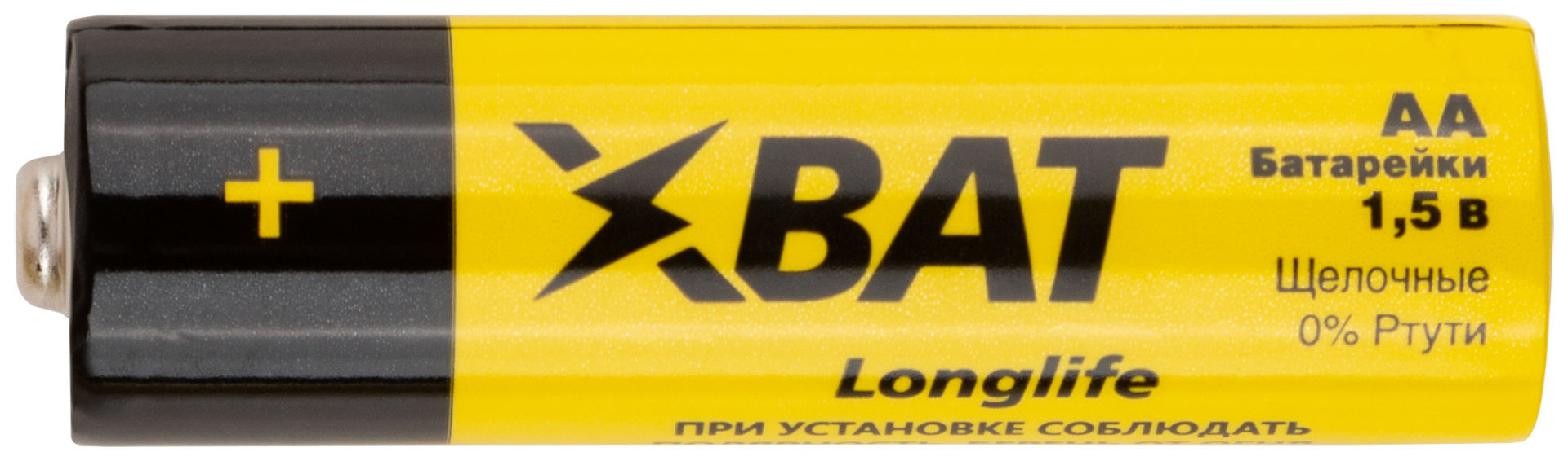 Батарейка щелочная, 1.5 В, тип АА, 8 шт. (LR6-8B)