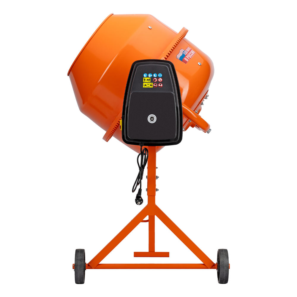 Бетоносмеситель БСН-200, мощность 800 Вт Сибртех (95514)