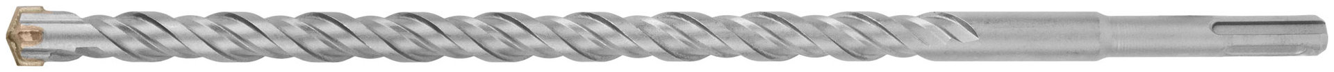 Бур по бетону SDS-PLUS, Профи, крестообразная вставка, двойная спираль, 14 х 310 мм (33081)