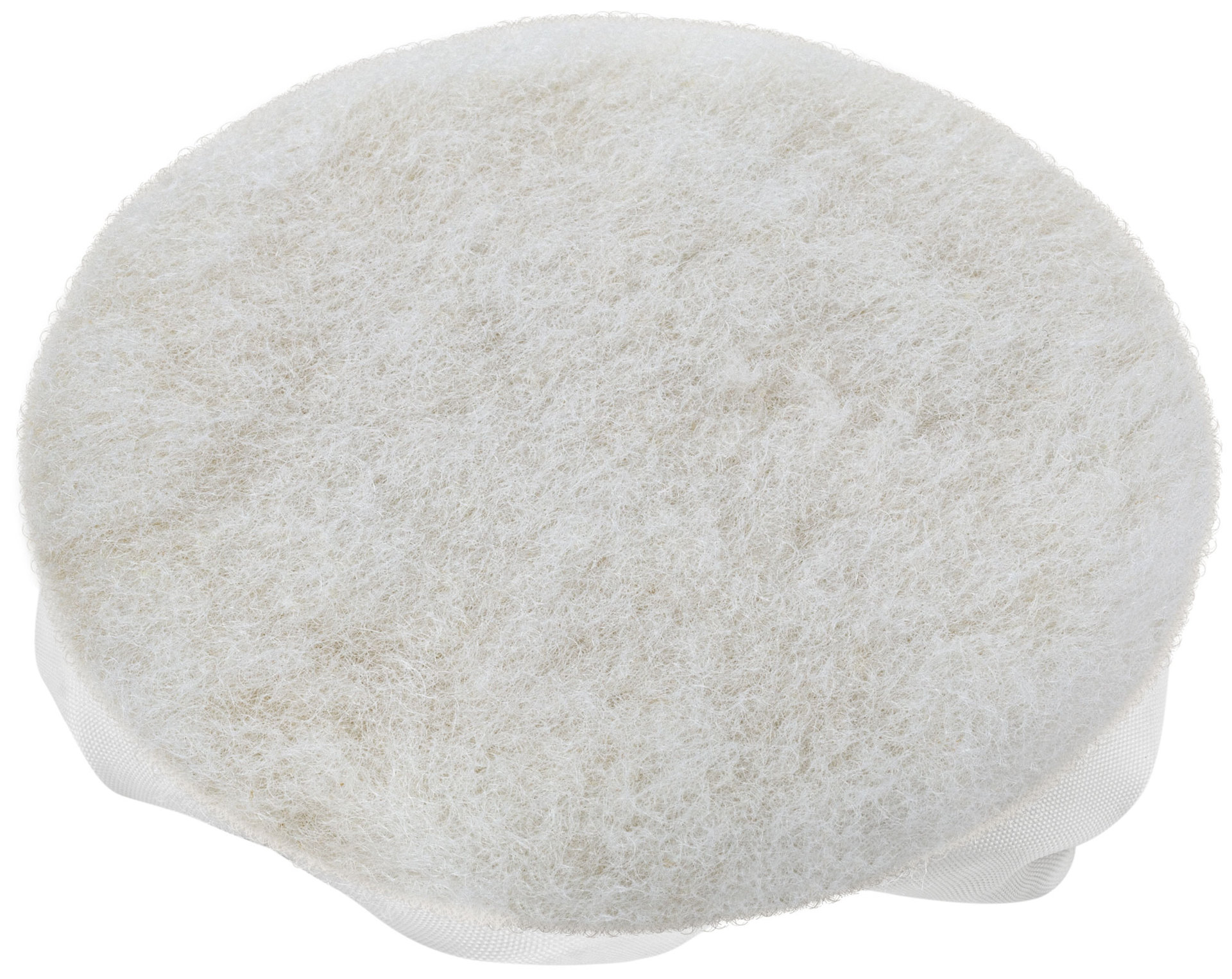 Чехол полировальный на завязках, искусственная шерсть, на тканевой основе 125 мм (39866)