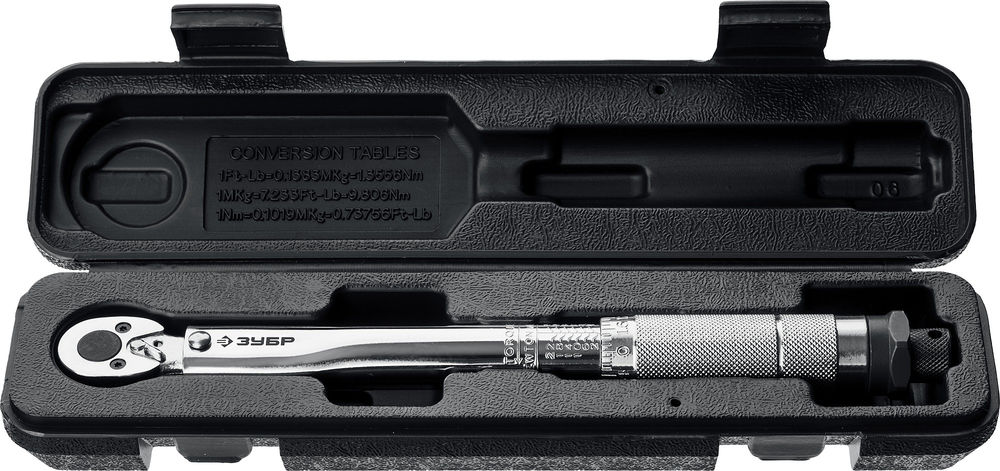 Динамометрический ключ Профессионал 1/4, 2 - 24 Н·м (64091-025) ЗУБР