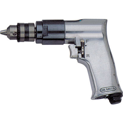 Дрель пневматическая 3/8 с реверсом 1800 об/мин, усиленная, Licota, PAD-03004-RU