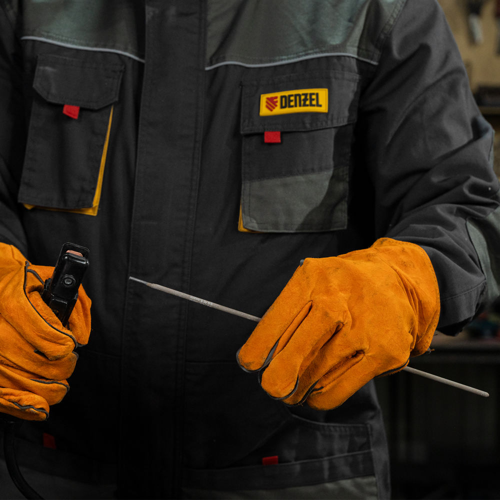 Электроды DER-13/55, диам. 3 мм, 5 кг, основное покрытие Denzel (97518)