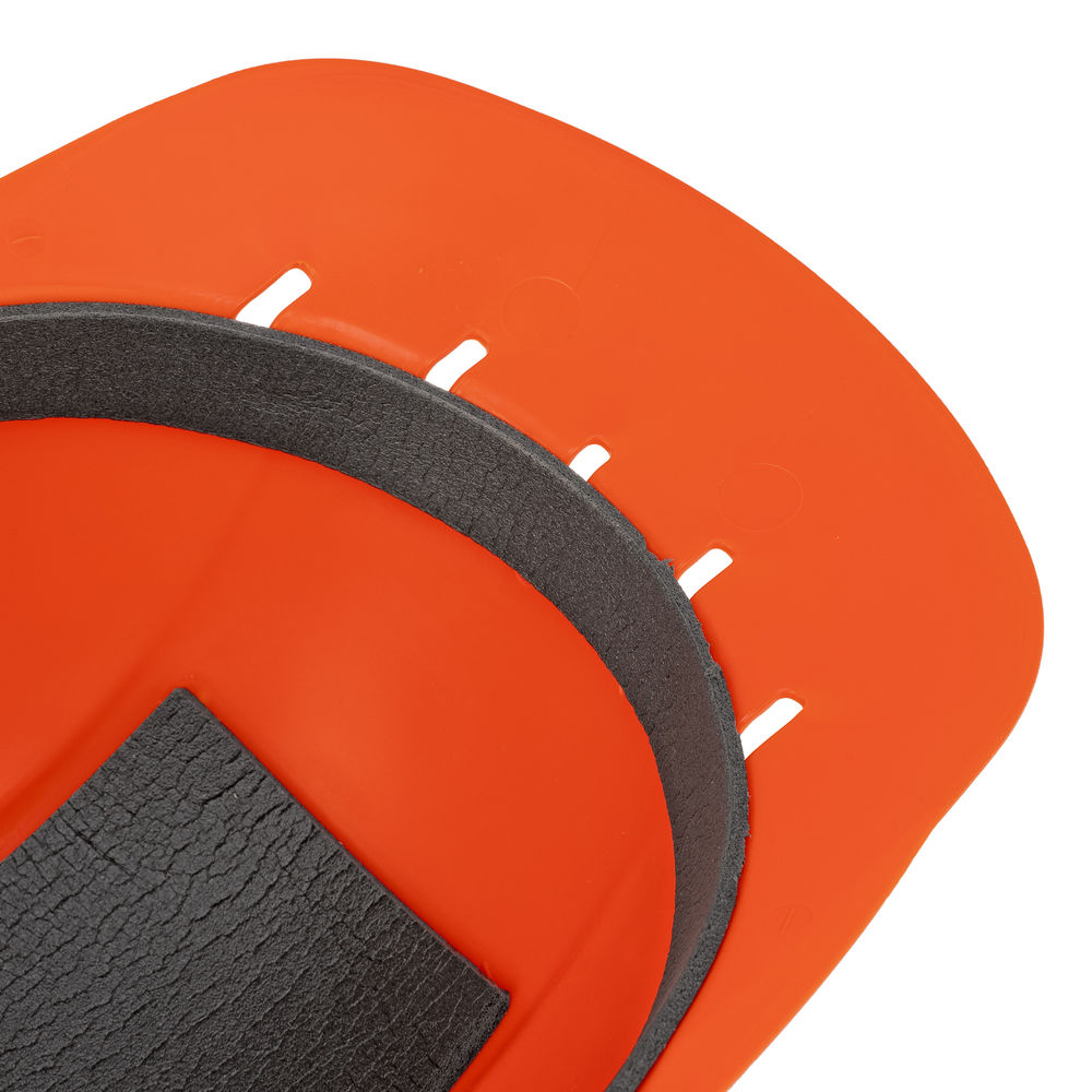 Каскетка защитная Стиль, пластиковая, оранжевая Сибртех (89169)