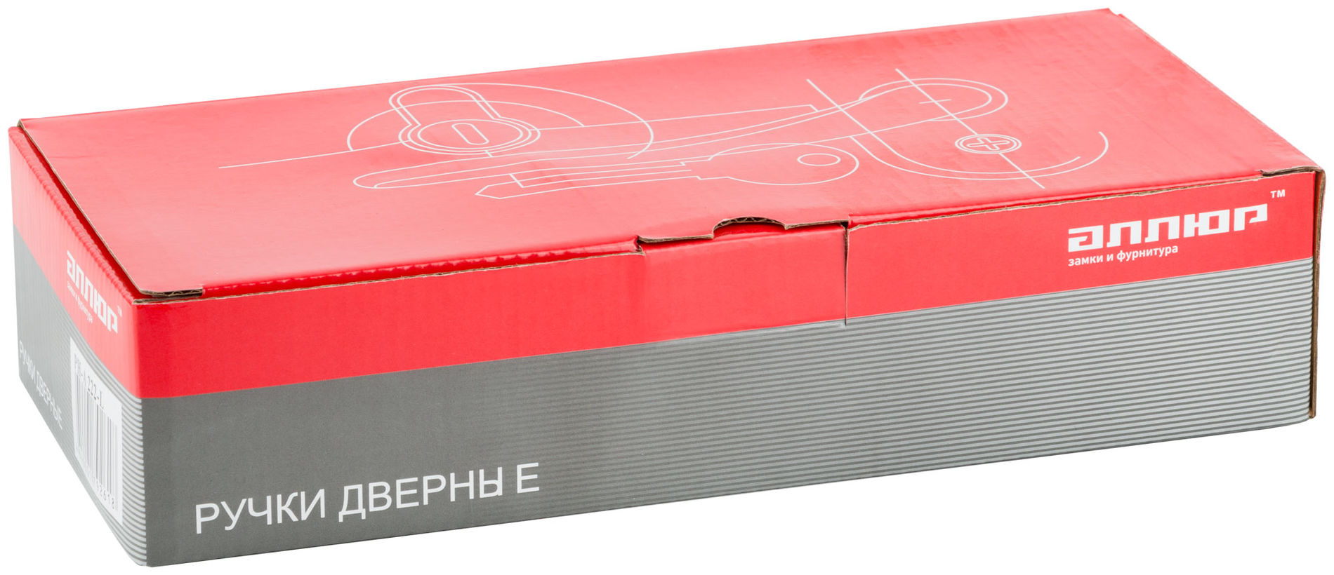 Комплект ручек для китайских дверей ( Аллюр РН-А222 ), левый (66992)