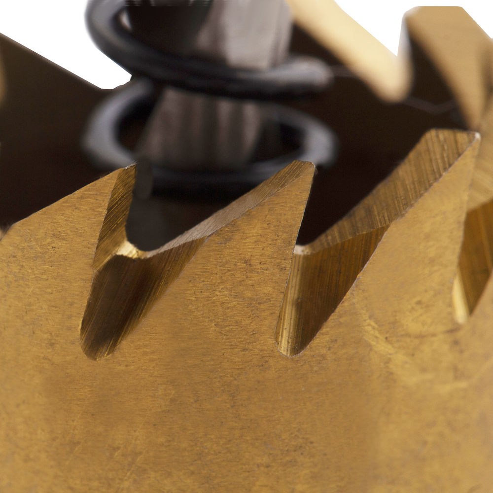 Коронка по металлу HSS, 21 мм, нитридтитановое покрытие Denzel (724102)