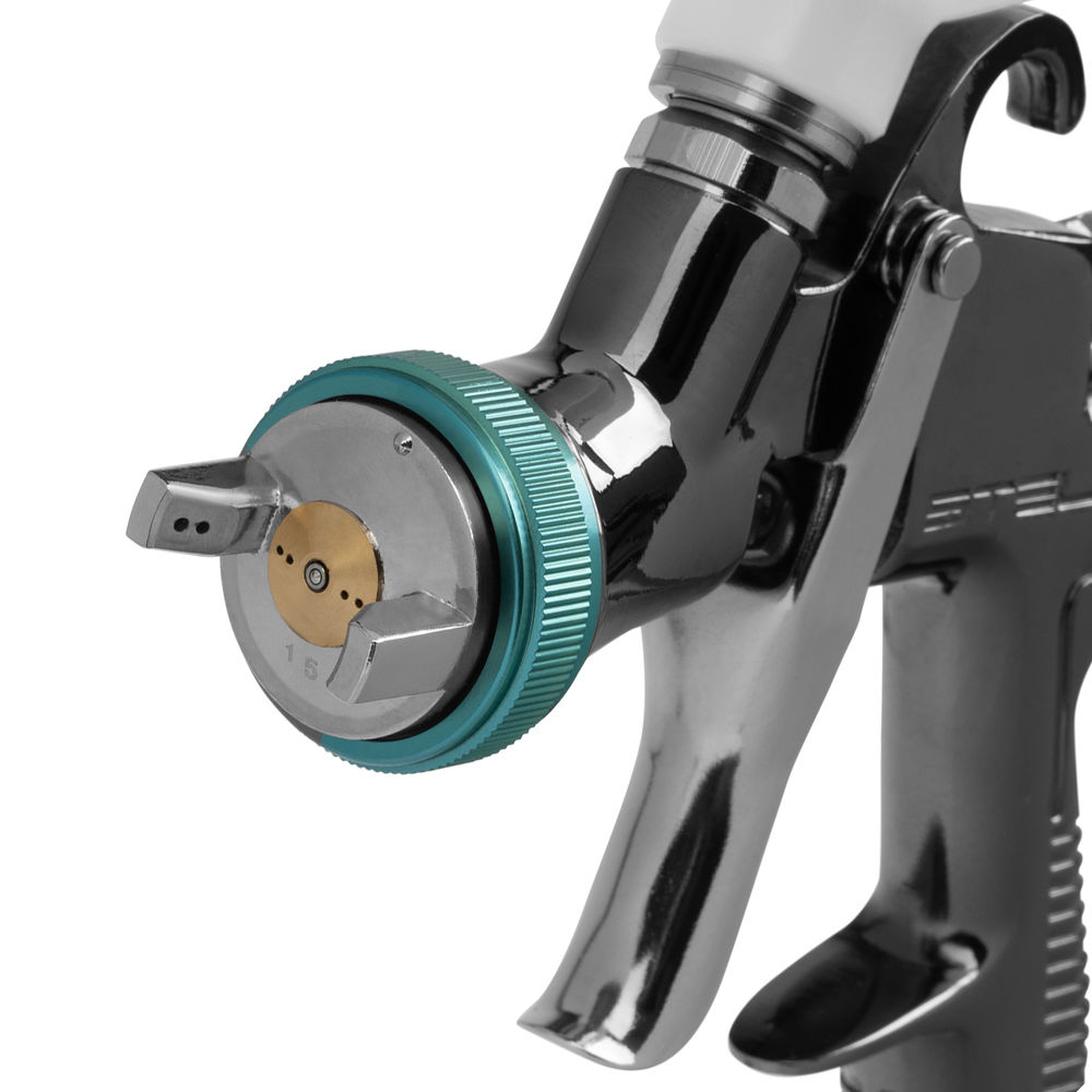 Краскораспылитель AG 950 LVLP, профессиональный, гравитационного типа, сопло 1.5 мм Stels (57367)