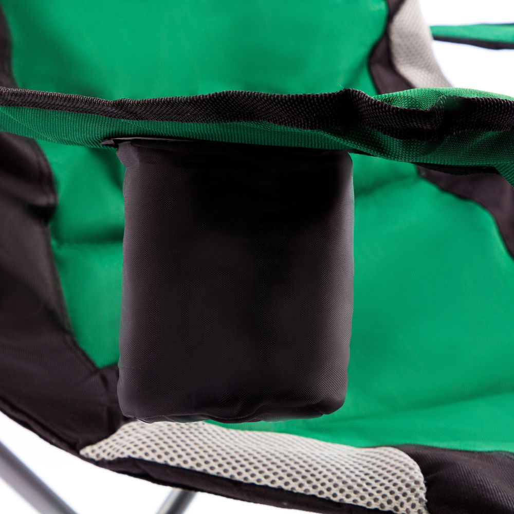 Кресло складное с подлокотниками и подстаканником, 60 х 60 х 110/92 см, Camping Palisad (69592)