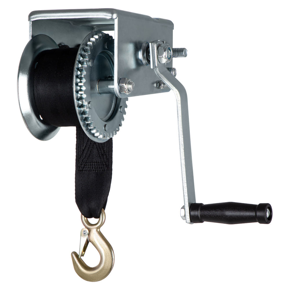 Лебедка шестеренчатая, тяга 0.8 т, ленточная Matrix (522715)