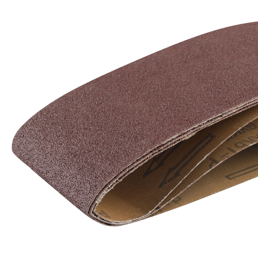 Лента абразивная бесконечная, P 60, 75 х 457 мм, 3 шт Matrix (74276)