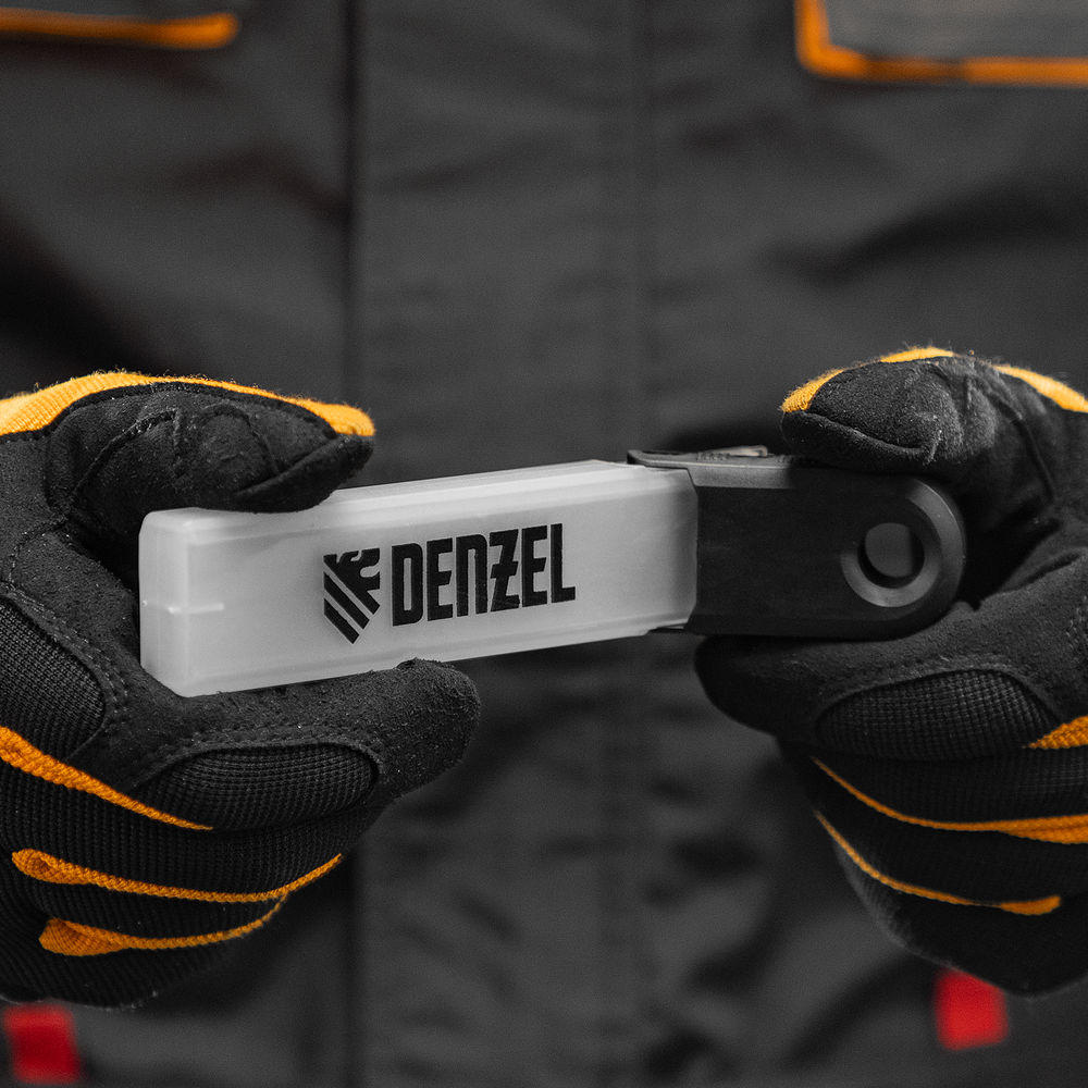 Лезвия, 25 мм, сталь SK5 - 0,7 мм, 5 штук Denzel (79316)