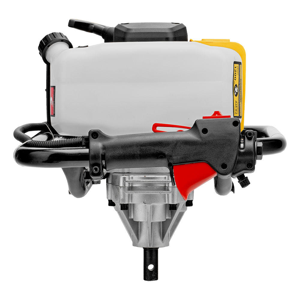 Мотобур DX-52, объем двигателя 52 см3, соединение 20 мм, без шнека Denzel (56001)