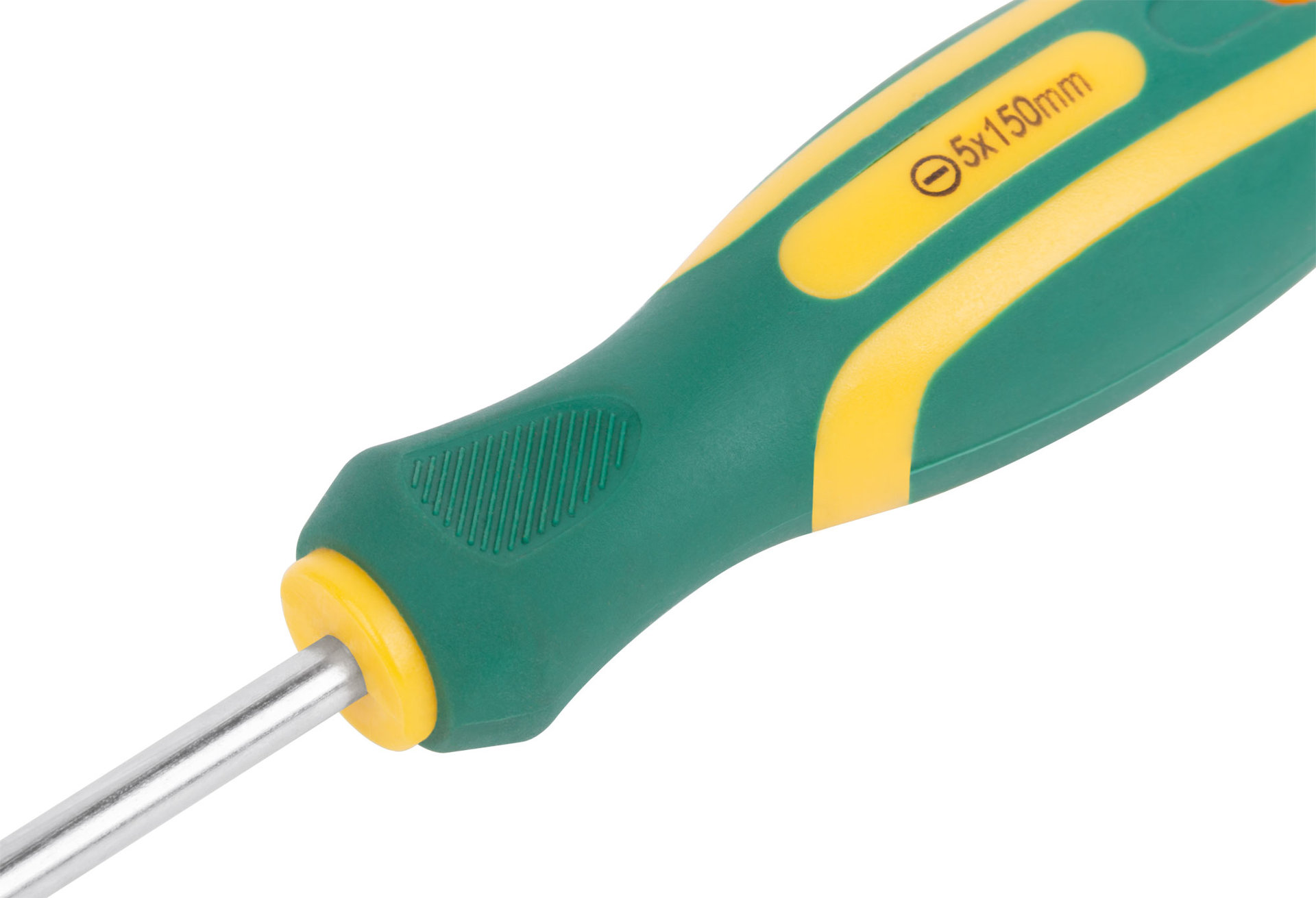 Отвертка Контур, CrV сталь, прорезиненная ручка 5х150 мм SL (55203)