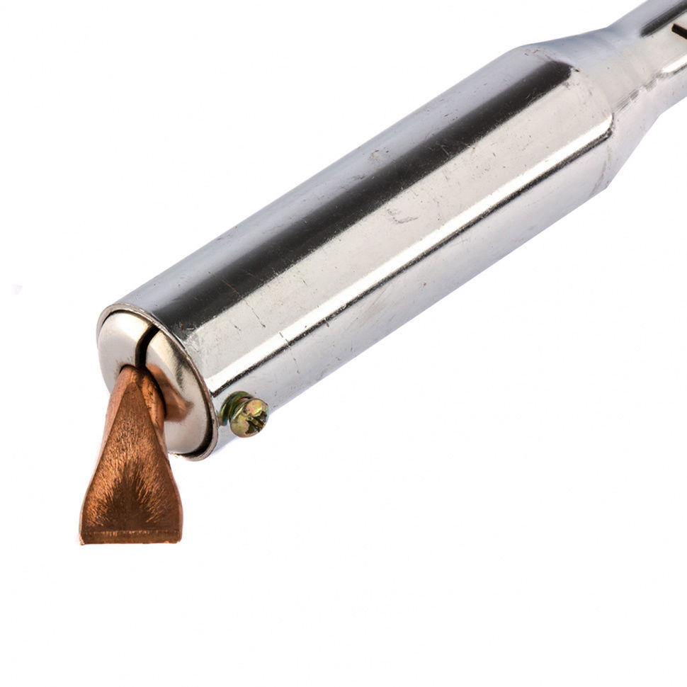 Паяльник электрика с ручкой из дерева, 100 Вт, 220 В Sparta (913104)