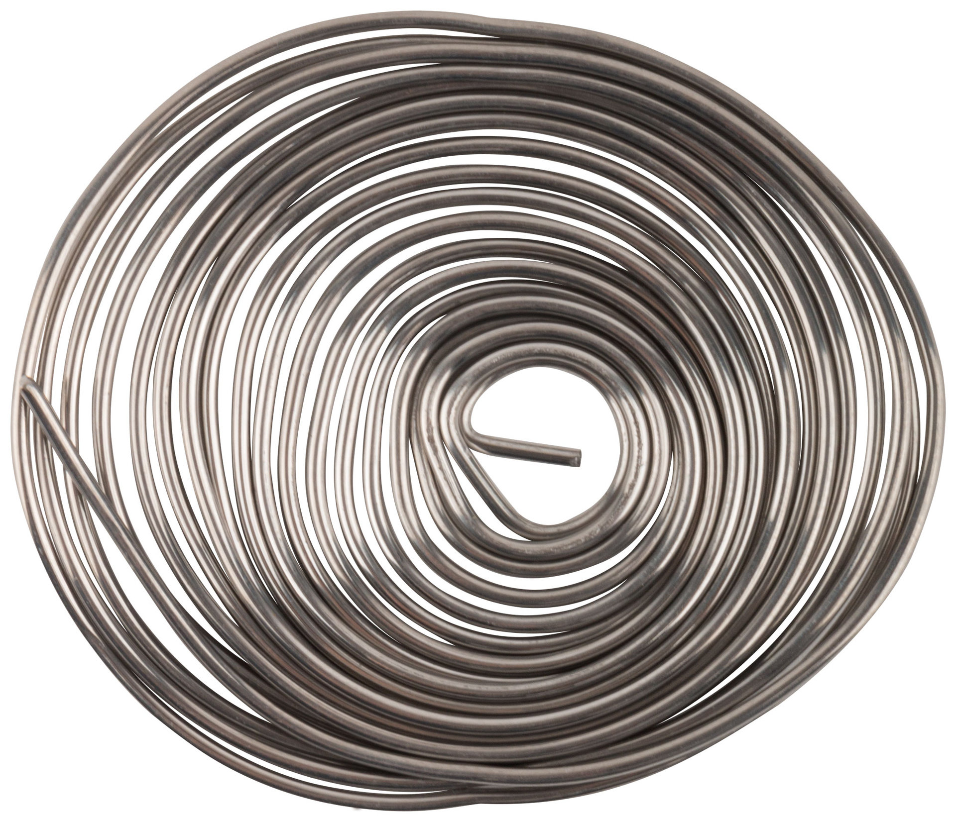 Припой ПОС 61 c канифолью, проволока диаметр 1 мм, улитка, 10 гр. (60586)