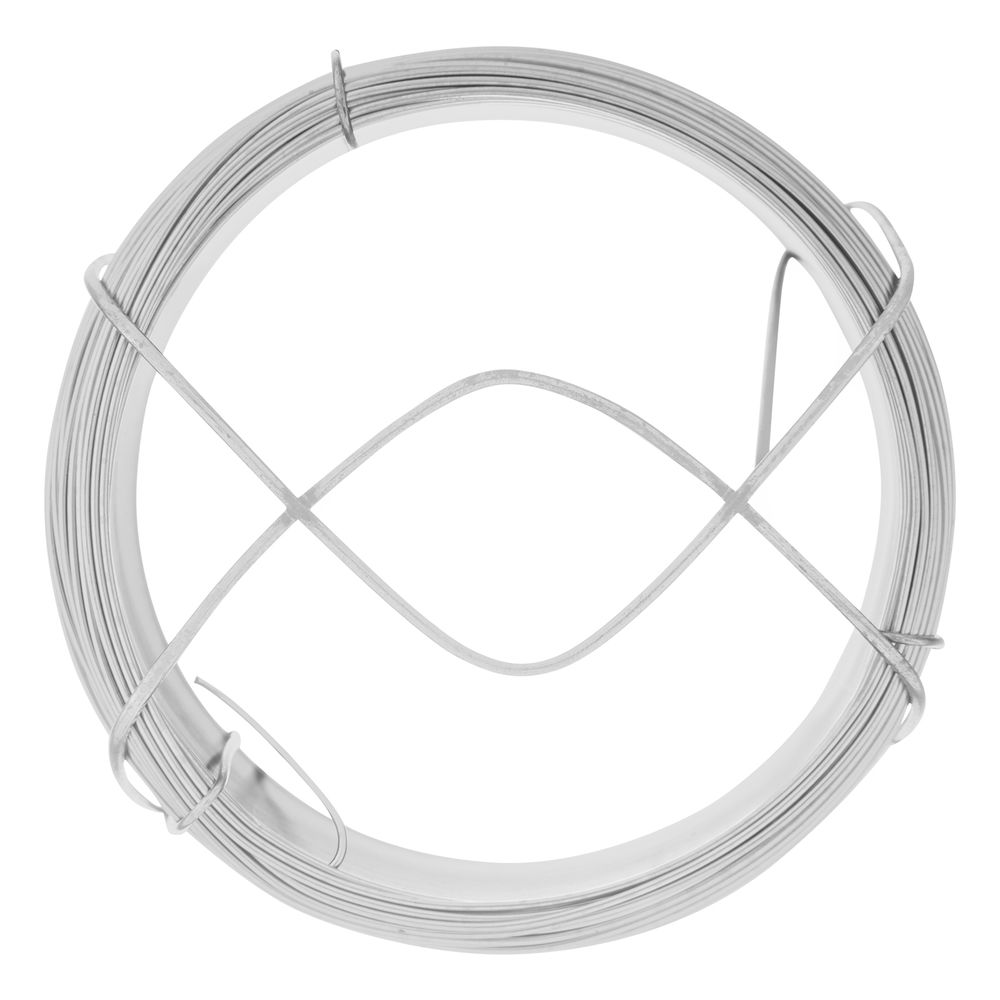 Проволока из нержавеющей стали 0.7 мм, длина 75 м Сибртех (47761)