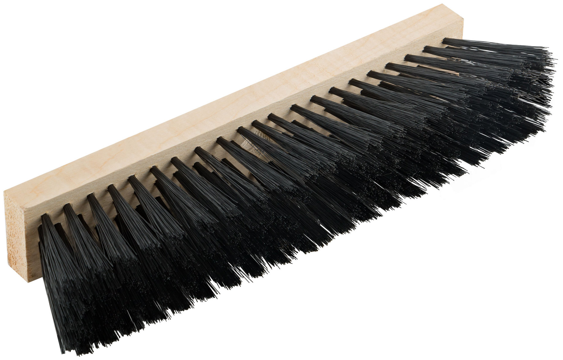 Щетка для пола деревянная, прямоугольная, 4-х рядная, 265 мм (68040)