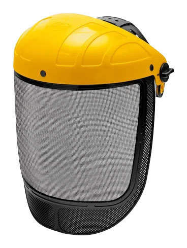 Щиток защитный с сеткой НС-01 Косарь, увеличенный экран (12267)