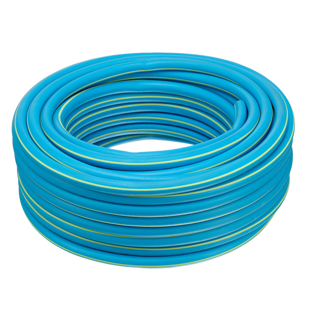 Шланг поливочный армированный 3 слойный ТЭП 1/2, 35 м, лазурный Palisad (67107)