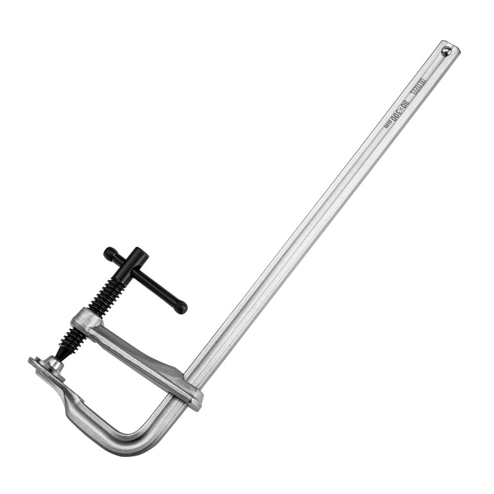 Струбцина F-образная, 80x300мм, кованая Denzel (20466)