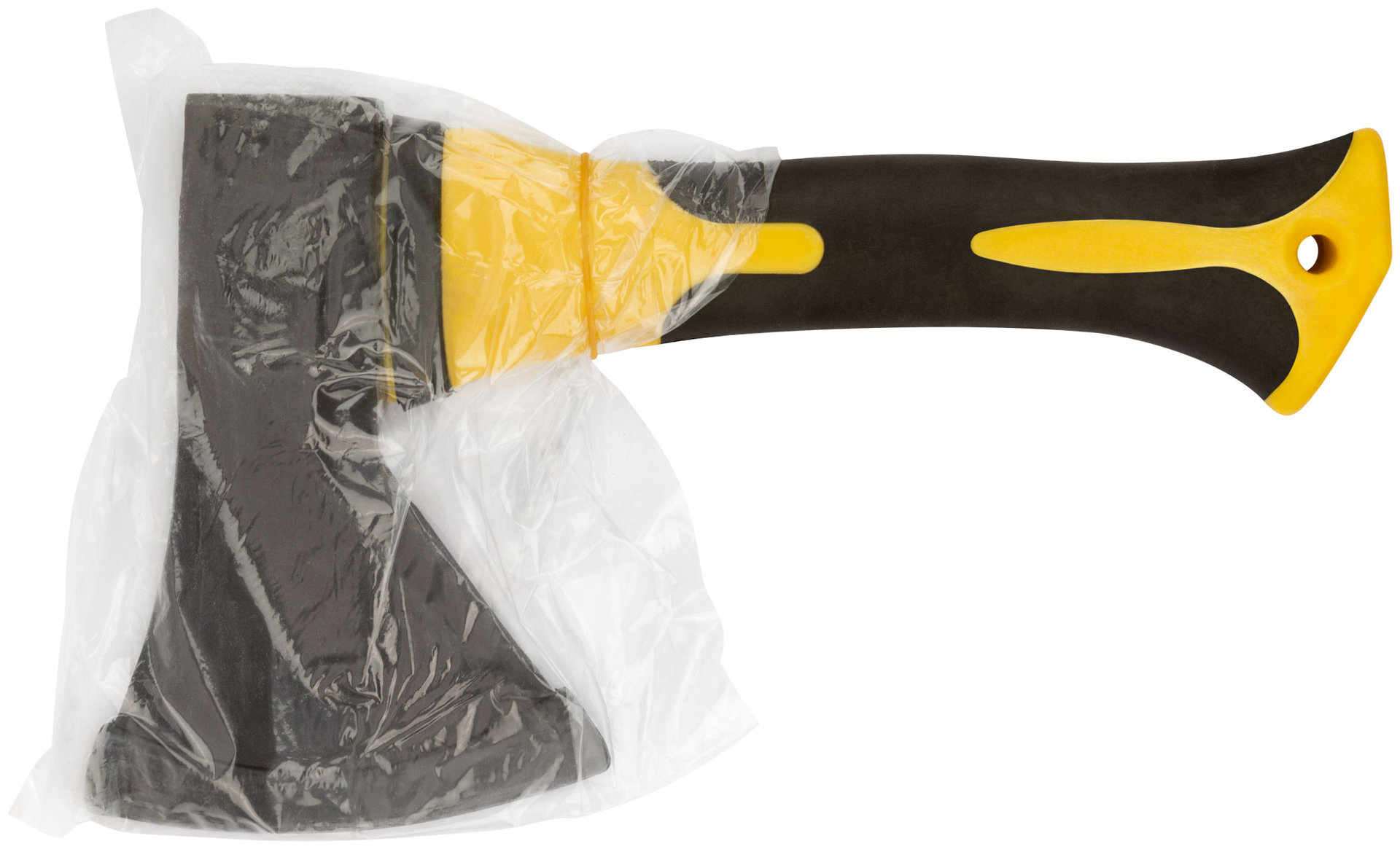 Топор туриста укороченный, кованая сталь, усиленная фиберглассовая ручка 600 гр.