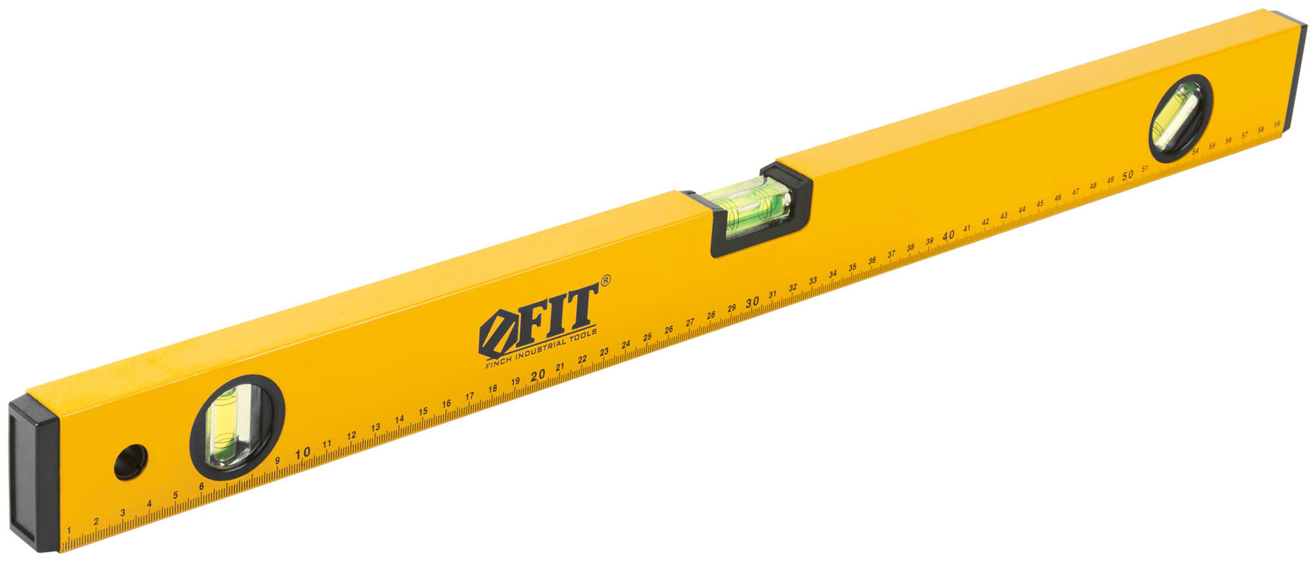 Уровень Стайл, 3 глазка, желтый усиленный корпус, фрезер. рабочая грань, шкала, Профи 600 мм (18206)