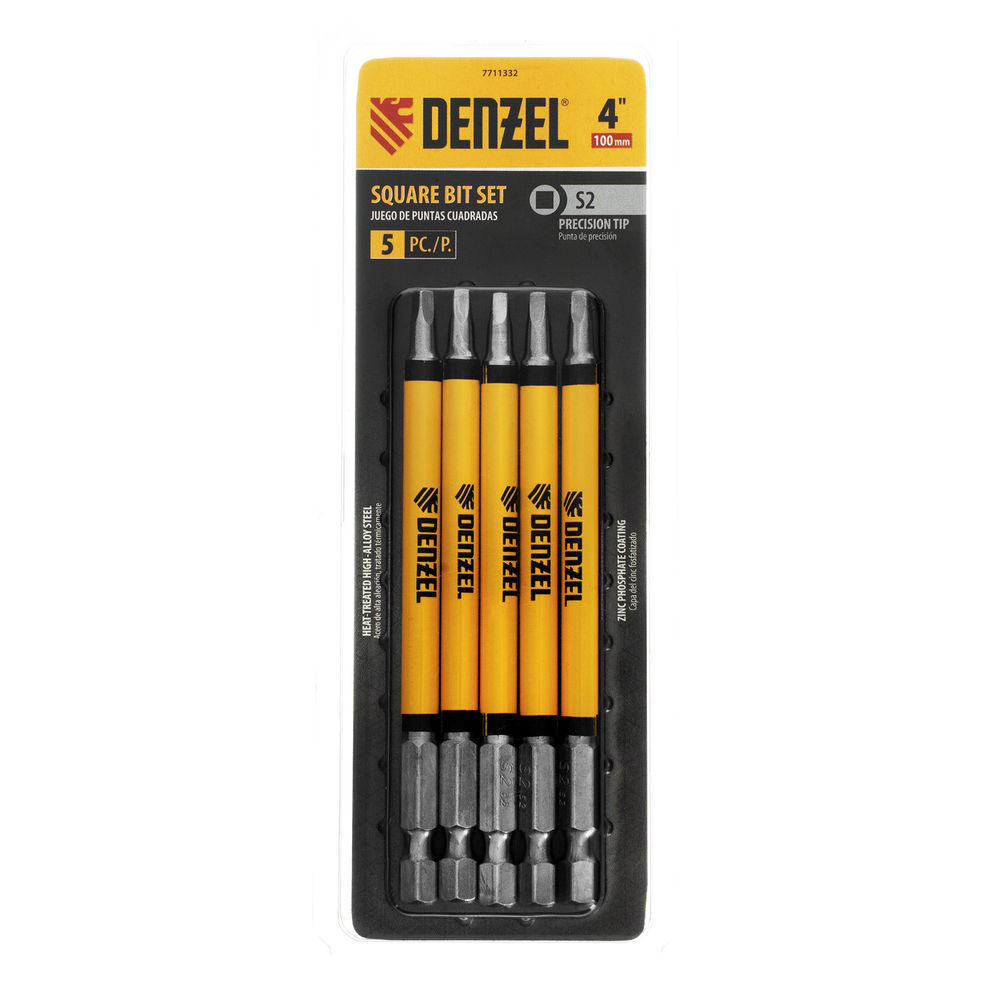 Бита S2x100 мм, 5 шт. Denzel (7711332)