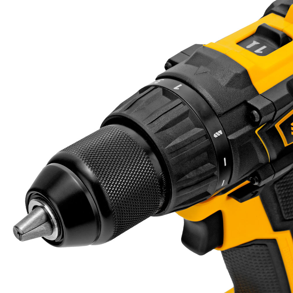 Дрель-шуруповерт аккумуляторная, бесщет. BLDL-IB-18-0, Li-Ion, 18 В Denzel (26122)