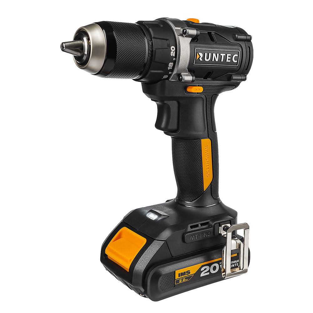 Дрель-шуруповерт аккумуляторная PRO 13 мм,20В, 22Ач, 55Нм RUNTEC RT-ID221