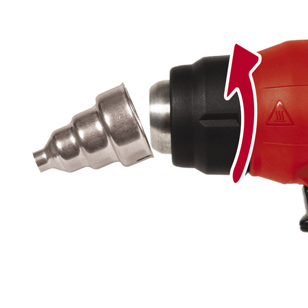 Фен аккумуляторный Einhell PXC TE-HA 18 Li, 18В,350/550 °C,200л/мин,без АКК и ЗУ (4520500)