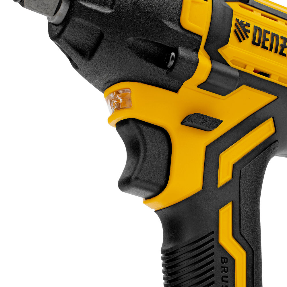 Гайковерт ударный аккумуляторный бесщет. CIWH-BL-20-350, Li-Ion, 20 В// Denzel (26520)