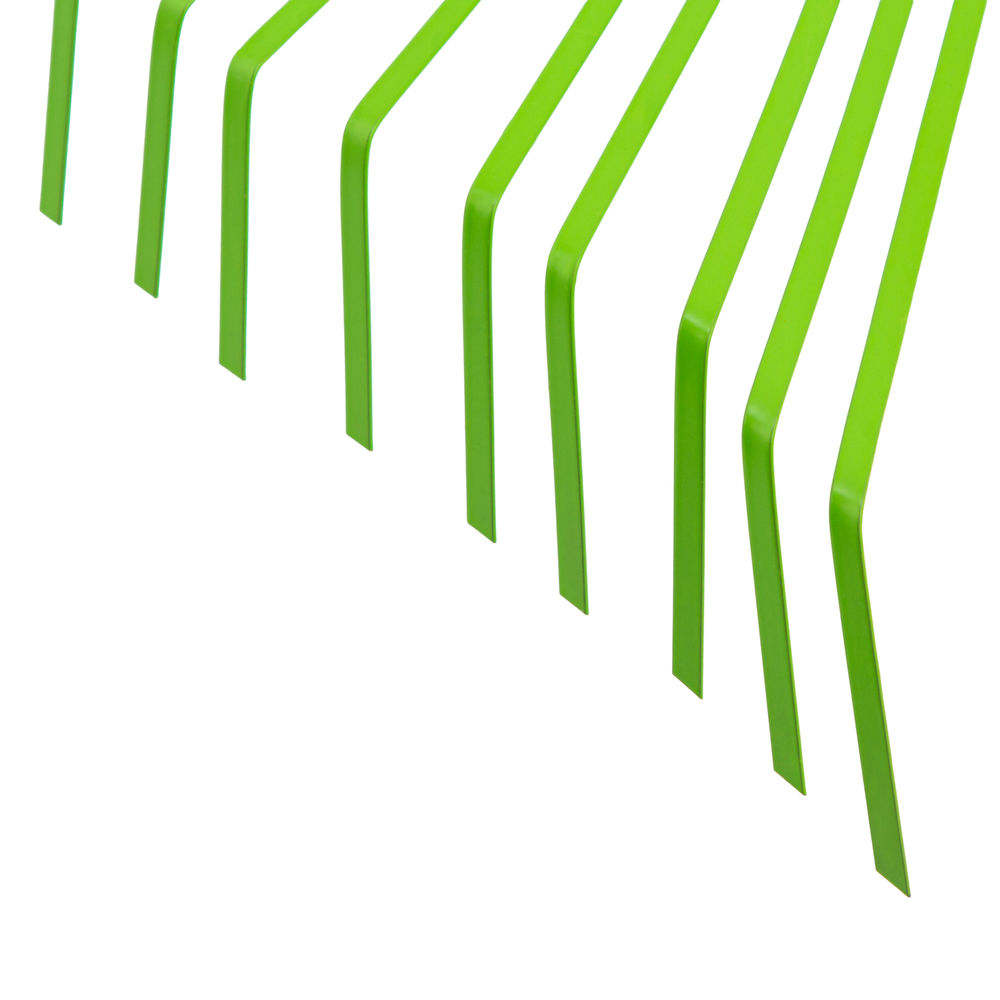 Грабли веерные стальные, 565 мм, 22 плоских зуба, эмалированные, усиленные, без черенка, Palisad (617015)