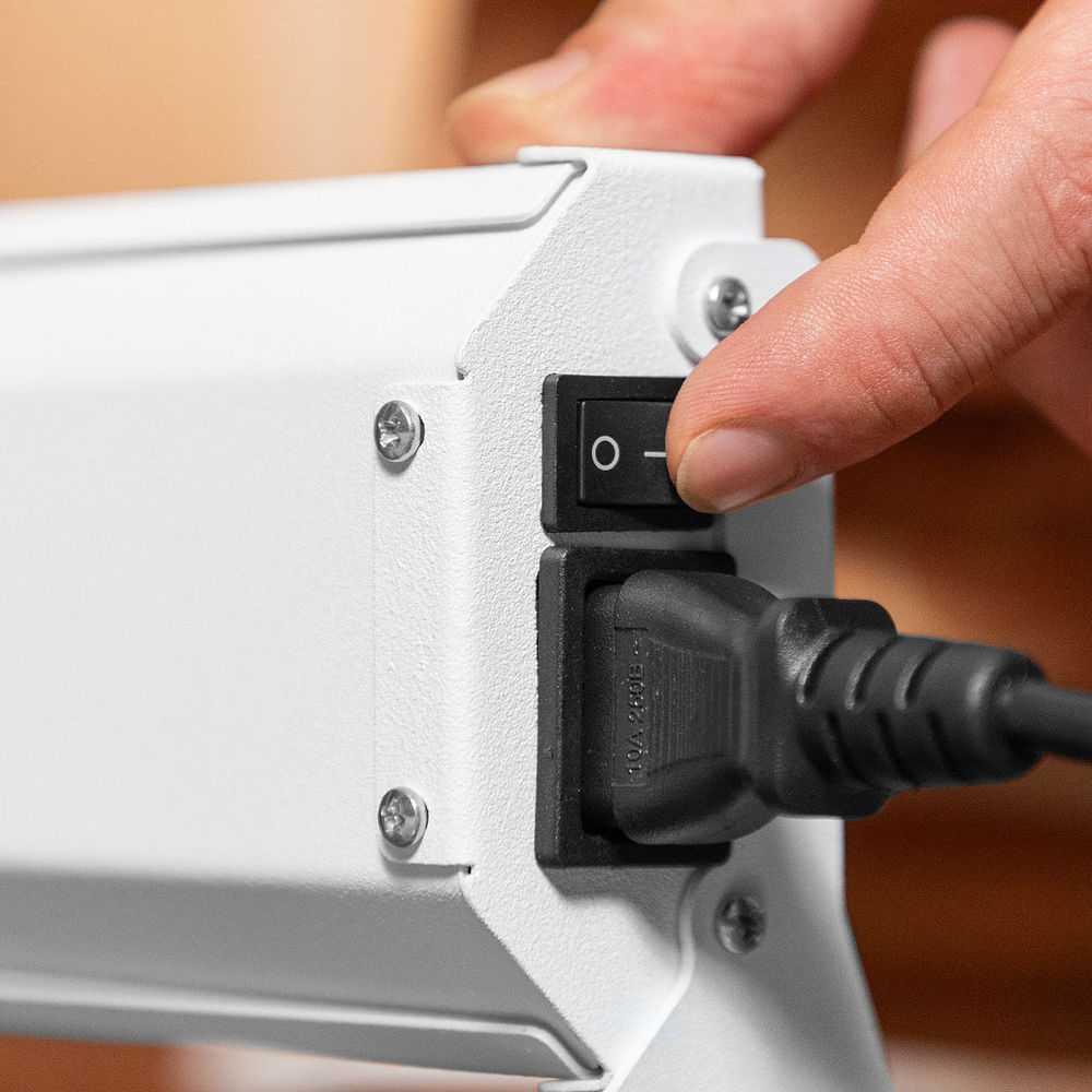 Конвектор электрический плинтусный ATRIC-450, 230 В, 450 Вт, ТЭН Denzel (98134)