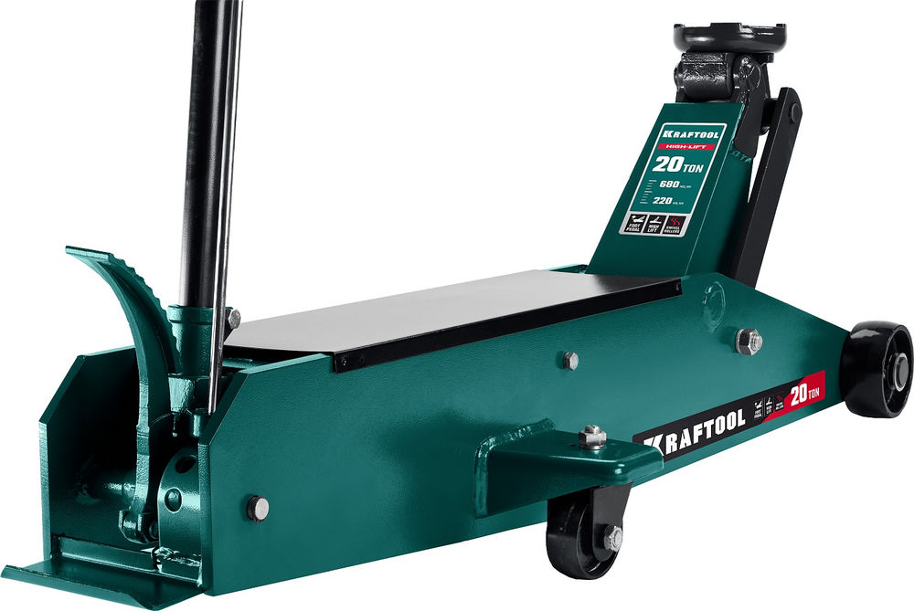 Домкрат подкатной 20 т, 220 - 680 мм для тяжелой техники HIGH-LIFT KRAFTOOL 43455-20