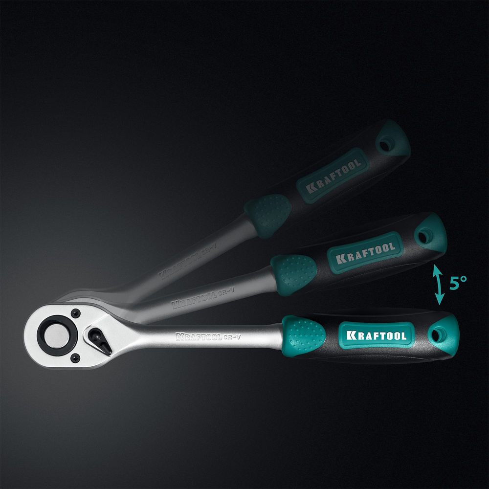 Набор инструмента универсальный 82 предм., (1/2+1/4) X-Drive 82 KRAFTOOL 27887-H82