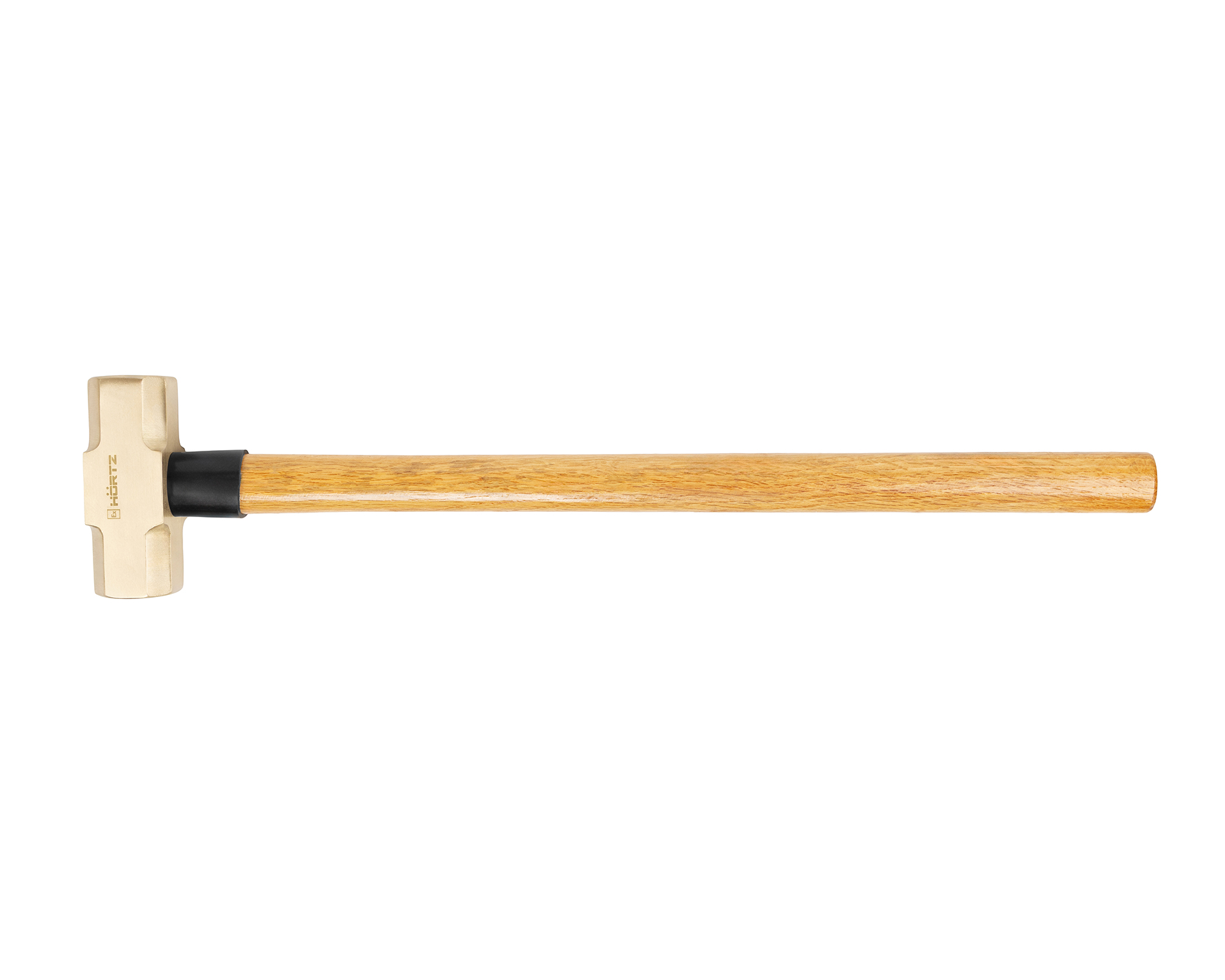 Кувалда 9,9 кг AlCu рукоятка дерево гикори искробезопасная 191G-1042, HORTZ