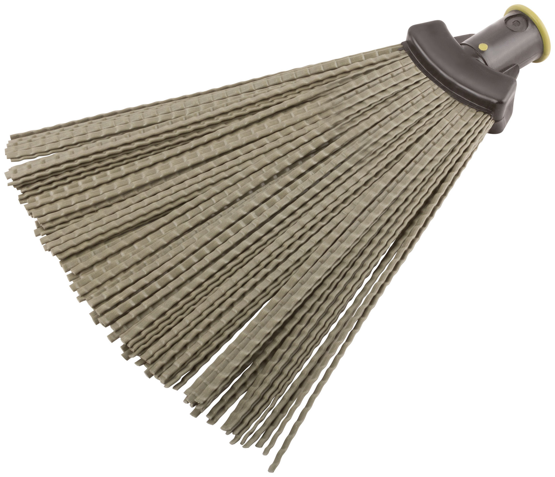 Метла пластиковая №2, веерная 240х340 мм ( посадочный диаметр 25 мм ) (68066)