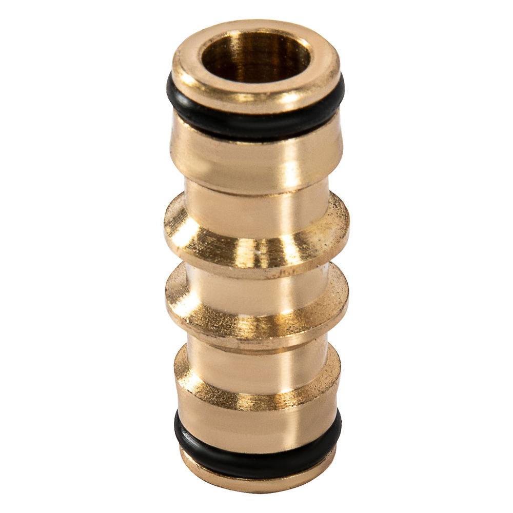 Набор для подключения шланга 1/2, переходник, 2 соединителя, аквастоп, латунный Palisad (66210)