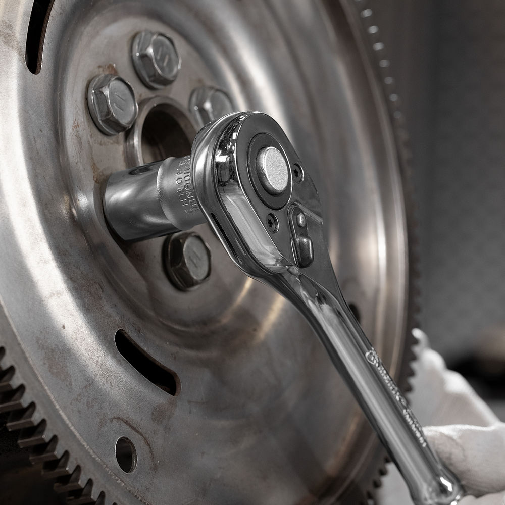 Набор торцевых головок, 1/2, головки 10 - 24 мм, с трещот. ключом, 12 предметов Matrix