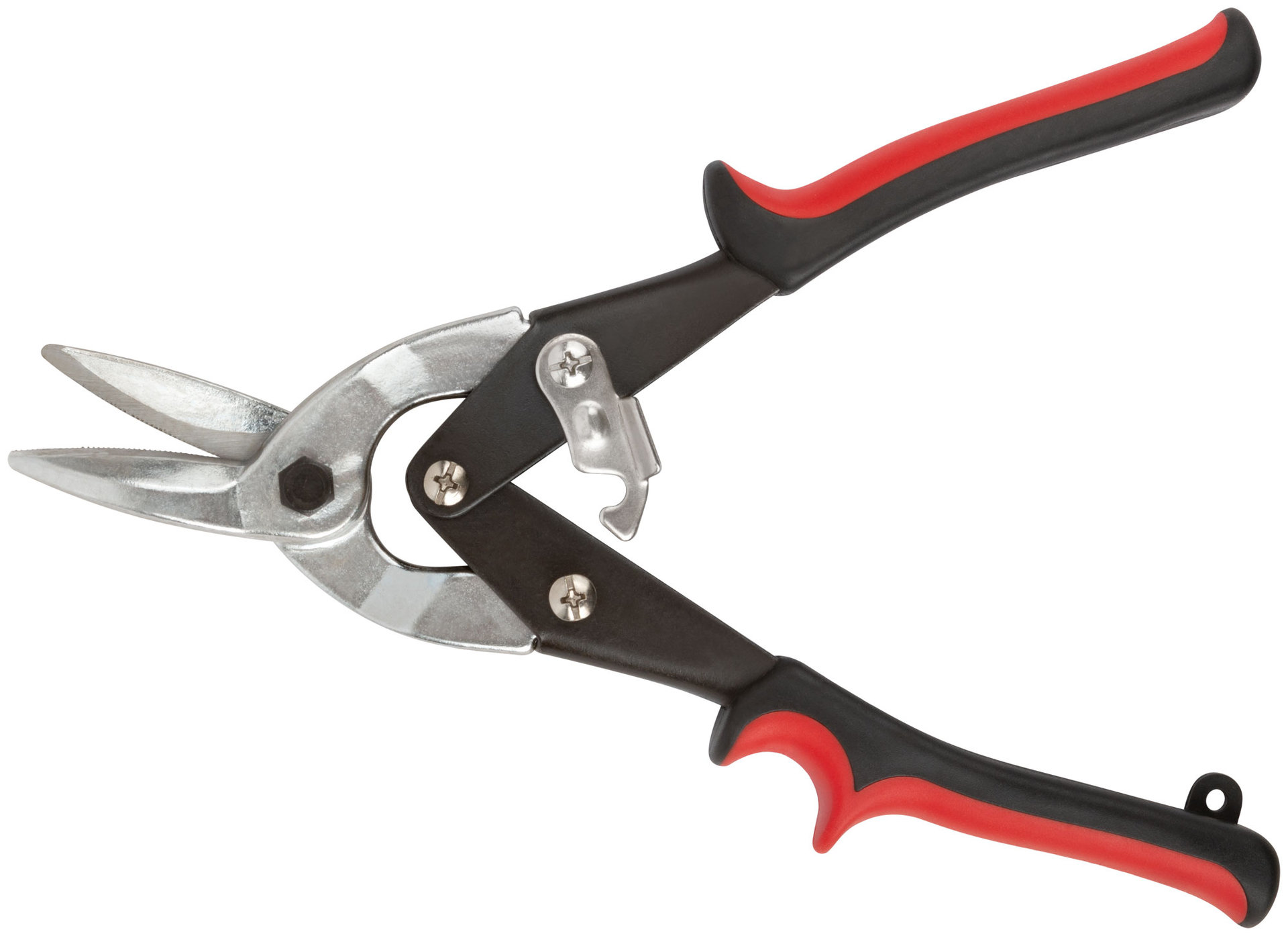 Ножницы по металлу Aviation усиленные, прорезиненные ручки, левые 250 мм (41471)