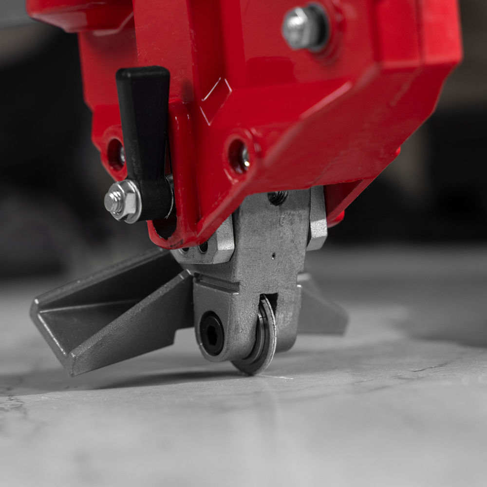 Плиткорез ручной монорельсовый 600 х 14 мм, ходовая каретка,9/4 рег. подшипников, литая станина// MTX (87591)