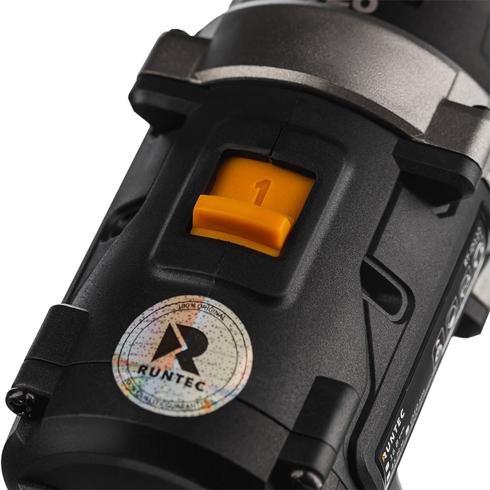 Дрель-шуруповерт аккумуляторная PRO 10 мм,16В, 2*2Ач, 45Нм RUNTEC RT-ID122