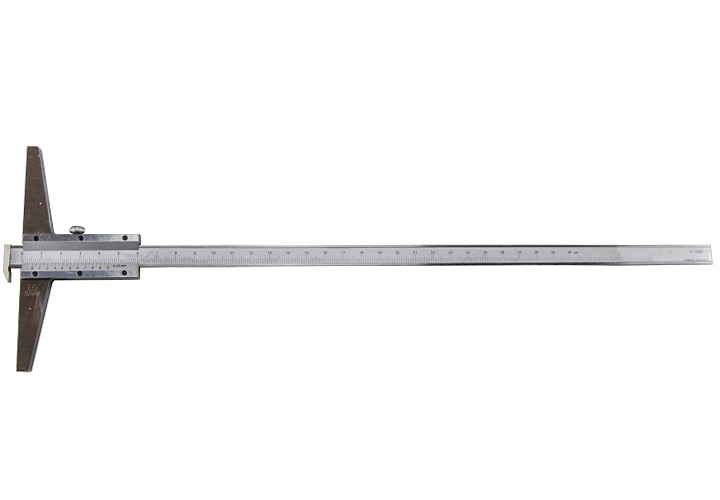 Штангенглубиномер ШГ- 250 0,05 с толщиномером Микрон