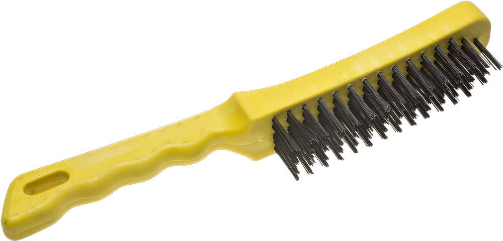 Щетка проволочная стальная 5 рядов, пластмассовая рукоятка STAYER 35015-5